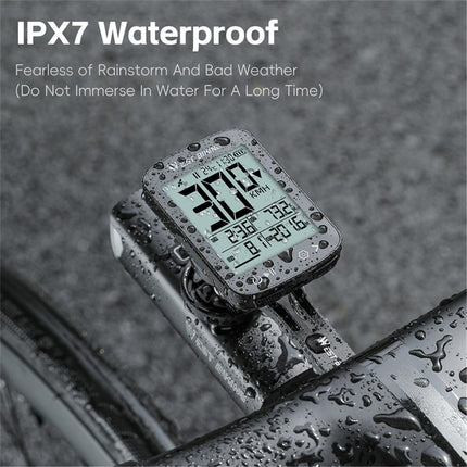 WEST BIKING YP0702113 GPS Bike Computer – Wireless Cycling Speedometer & Odometer