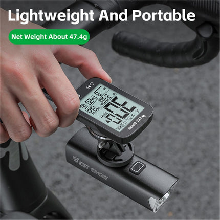 WEST BIKING YP0702113 GPS Bike Computer – Wireless Cycling Speedometer & Odometer