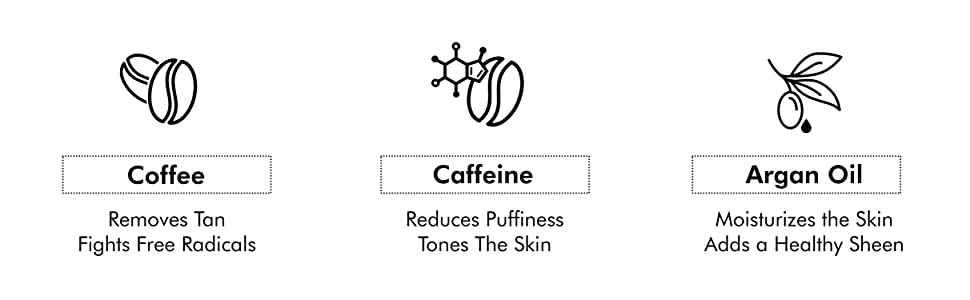 mCaffeine Coffee De-Tan Face Pack Mask 100g - Detoxify