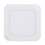 2Pcs EU Plug Square Night Light Stepless Dimmable Lamp for Bedroom Hallway