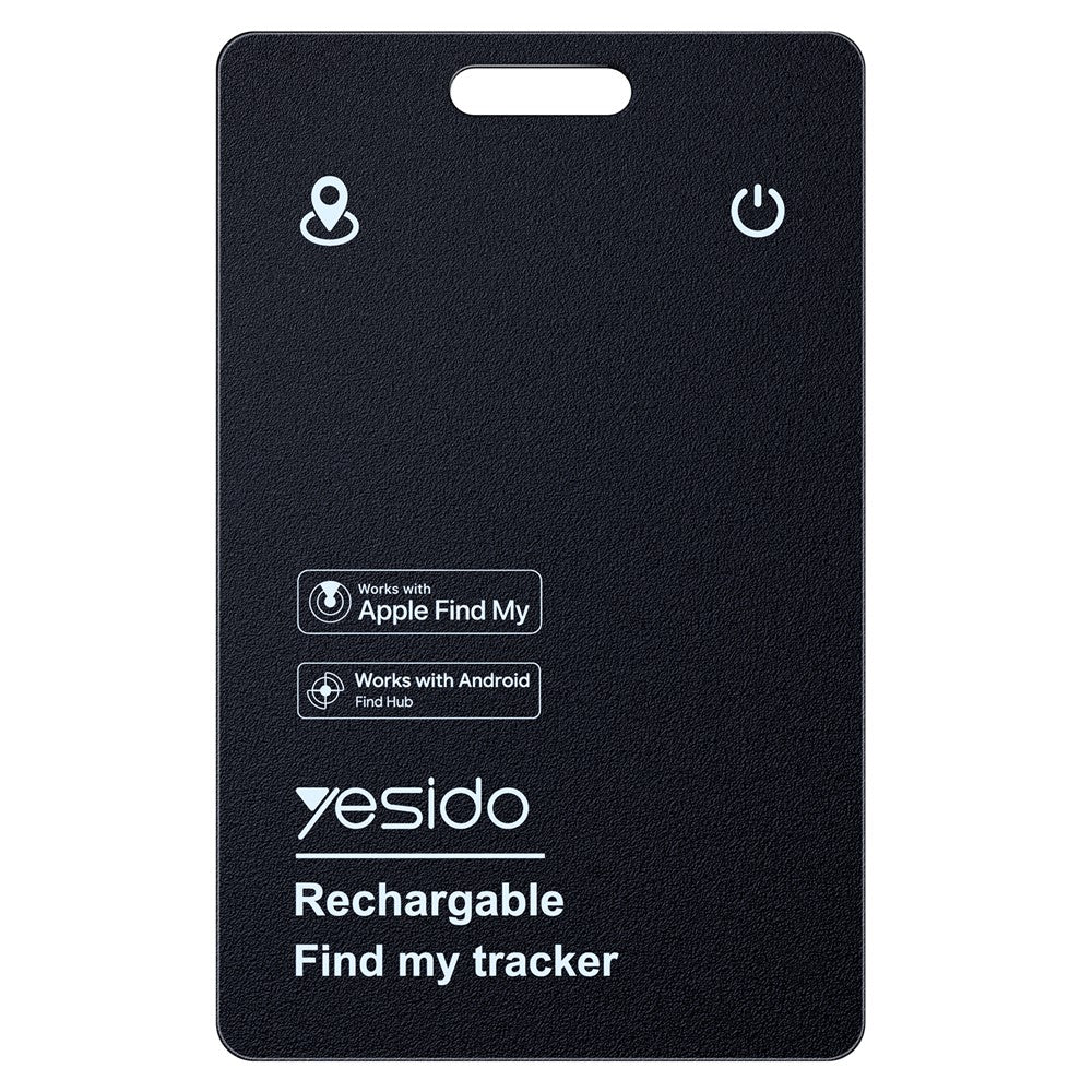 YESIDO EC37 Smart Finder Card Dual System IP68 Waterproof Bluetooth-compatible 5.4 Magnetic Wireless Charging Tracking Locator