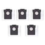 5-Pack Dreame Robot Vacuum Dust Bags – X40/X30/L40/S10/L10 Compatible