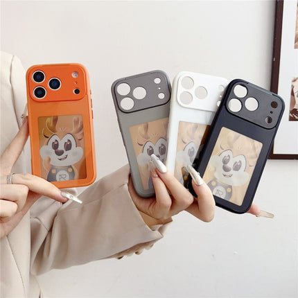 For iPhone 17 Pro E Ink Phone Cover 4-Color Display Pattern Customized Case