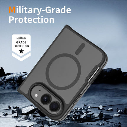 For iPhone Duo Magnetic Case TPU Frame Acrylic Back Phone Cover Skin Touch