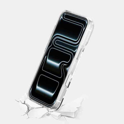 KZDOO Iceguard Series Case for iPhone 18 Pro / 17 Pro Magnetic Anti-Yellowing AI Button PC+TPU Back Cover