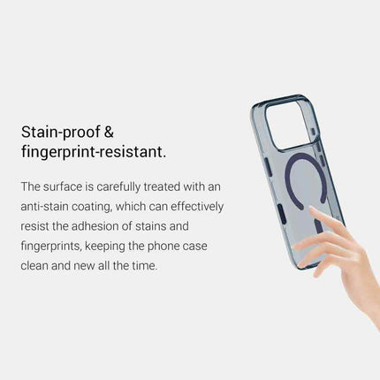 KZDOO Iceguard Series Case for iPhone 18 Pro / 17 Pro Magnetic Anti-Yellowing AI Button PC+TPU Back Cover