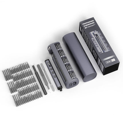 JIAFA 78-in-1 Electric Precision Screwdriver Set – USB-C LED Display