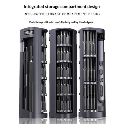 JIAFA 78-in-1 Electric Precision Screwdriver Set – USB-C LED Display