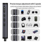 JIAFA 78-in-1 Electric Precision Screwdriver Set – USB-C LED Display