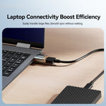 ESSAGER USB-A Male to USB-C Female OTG Adapter – 5A Fast Charging