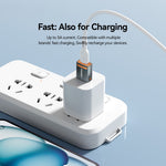 ESSAGER USB-A Male to USB-C Female OTG Adapter – 5A Fast Charging