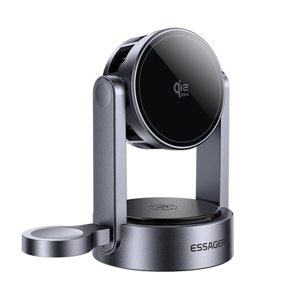 ESSAGER T50 Qi2.2 25W 3-in-1 Magnetic Wireless Charger with TEC Cooling