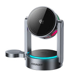 ESSAGER T50 Qi2.2 25W 3-in-1 Magnetic Wireless Charger with TEC Cooling