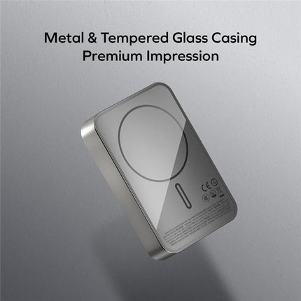 MOMAX 1-Power Q.Pass2 Qi2.2 25W Magnetic Wireless Power Bank for iPhone 12–17 Series 10000mAh Fast Charging Battery Pack