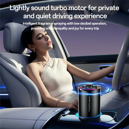 YESIDO VC14 Car Aromatherapy Diffuser – RGB Starry Sky Air Freshener