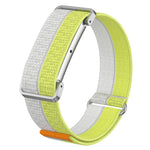 Google Fitbit Air Band Breathable Nylon Sport Loop Magic Tape Strap with Metal Protective Case