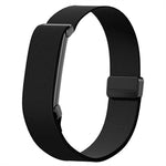 For Google Fitbit Air Nylon Strap Metal Frame Magnetic Buckle Elastic Sport Arm Band