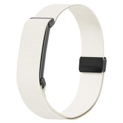 For Google Fitbit Air Nylon Strap Metal Frame Magnetic Buckle Elastic Sport Arm Band