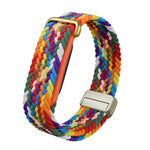 For Google Fitbit Air Nylon Woven Watch Strap with Magnetic Buckle Replacement Wristband
