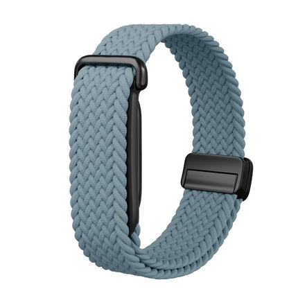 For Google Fitbit Air Nylon Woven Watch Strap with Magnetic Buckle Replacement Wristband
