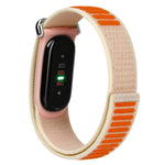 For Google Fitbit Air Watch Strap Woven Nylon Two-Tone Magic Tape Watch Band