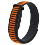 For Google Fitbit Air Watch Strap Woven Nylon Two-Tone Magic Tape Watch Band