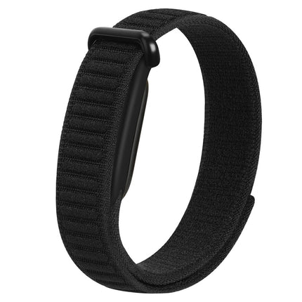 For Google Fitbit Air Watch Strap Woven Nylon Two-Tone Magic Tape Watch Band