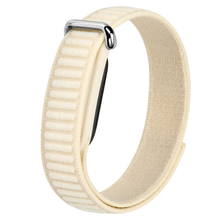 For Google Fitbit Air Watch Strap Woven Nylon Two-Tone Magic Tape Watch Band