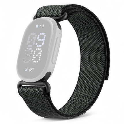 For Google Fitbit Edge Watch Band Magic Tape Nylon Woven Replacement Wrist Strap