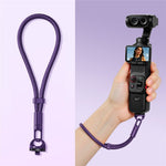 21cm Hand Strap for Insta360 Luna Ultra Camera Adjustable Wrist Lanyard Anti-Lost Self-Locking Buckle Polyester Rope