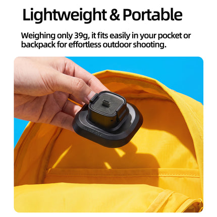 SUNNYLIFE LU-DZ267 Quick Release Adhesive Car Mount Base for Insta360 Luna Pro / Luna Ultra Plastic Camera Mount