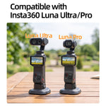 SUNNYLIFE LU-DZ267 Quick Release Adhesive Car Mount Base for Insta360 Luna Pro / Luna Ultra Plastic Camera Mount