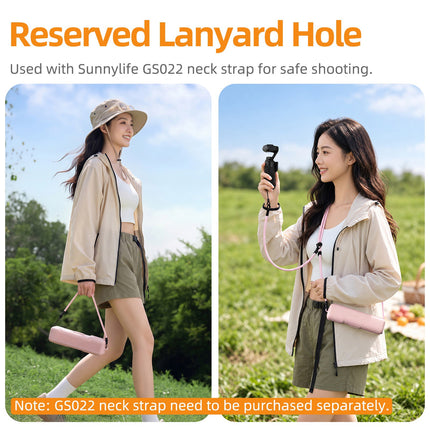 SUNNYLIFE LU-K266 for Insta360 Luna Ultra Protective Storage Case Drop Protection 3 Filter Slots Plastic Carrying Box