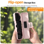 SUNNYLIFE LU-K266 for Insta360 Luna Ultra Protective Storage Case Drop Protection 3 Filter Slots Plastic Carrying Box