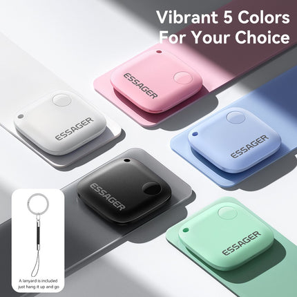 ESSAGER WWQ Smart Bluetooth Item Tracker – Find My Compatible Key Finder