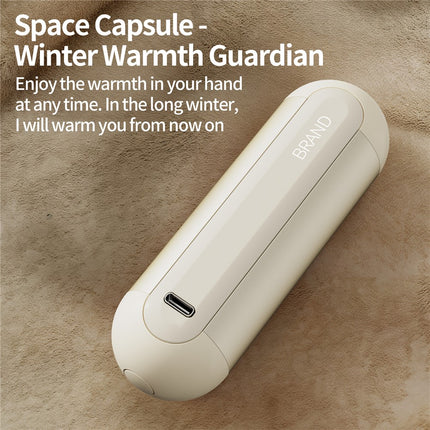 M2 2Pcs 3000mAh Magnetic Detachable Hand Warmer 3-Speed Adjustable Portable Heater