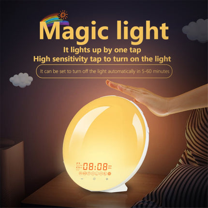 SH-01S WiFi Smart Wake-Up Light Alarm Clock – App & Voice Control