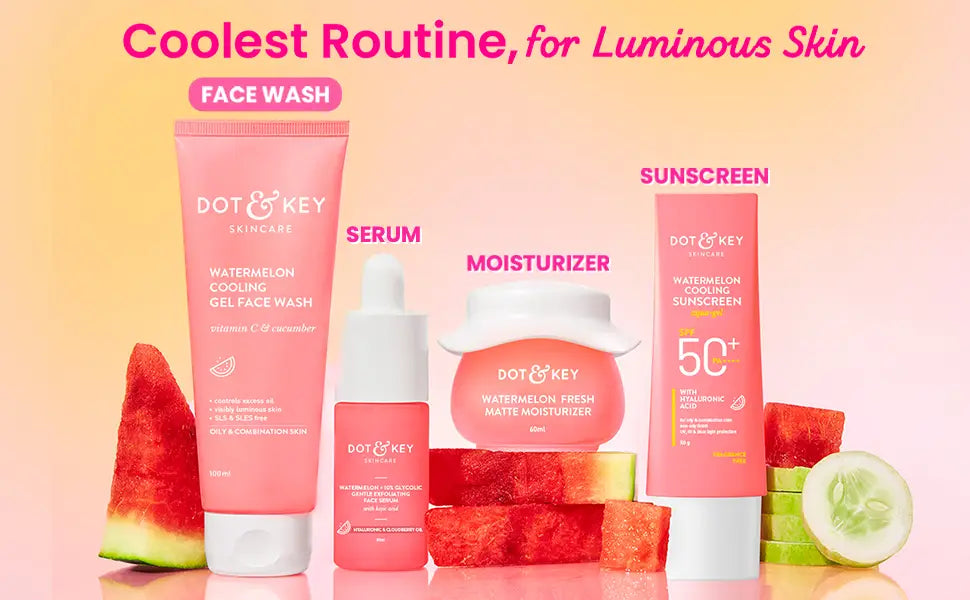 Dot & Key Watermelon Face Wash with Vitamin C & Cucumber