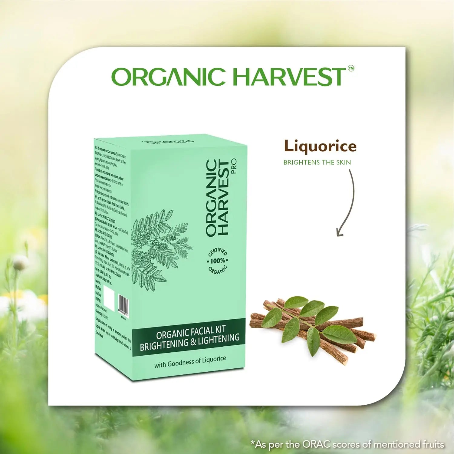 Organic Harvest Bride and Groom 6-step Facial Kit