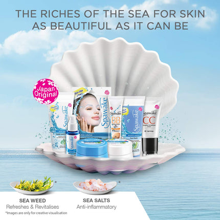 Dermatologically tested Spawake Anti Aging Face Cream, suitable for all skin types, emphasizing skin health.