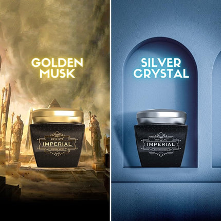 Involve Your Senses Imperial car fresheners providing a long lasting car perfume to keep your vehicle smelling great.