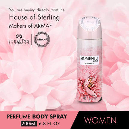 Armaf Momento Fluer Perfume Body Spray For Women 200ML