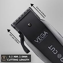VEGA Professional Pro Cut Hair Clipper VPVHC-03 Black
