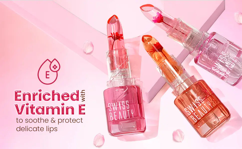 Swiss Beauty Jelly Bloom pH Lip Balm - Colour-Changing Tint