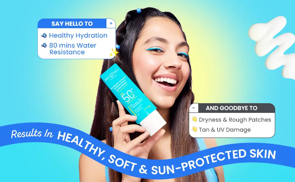 Dot & Key Blueberry Hydrate Barrier Repair Sunscreen SPF