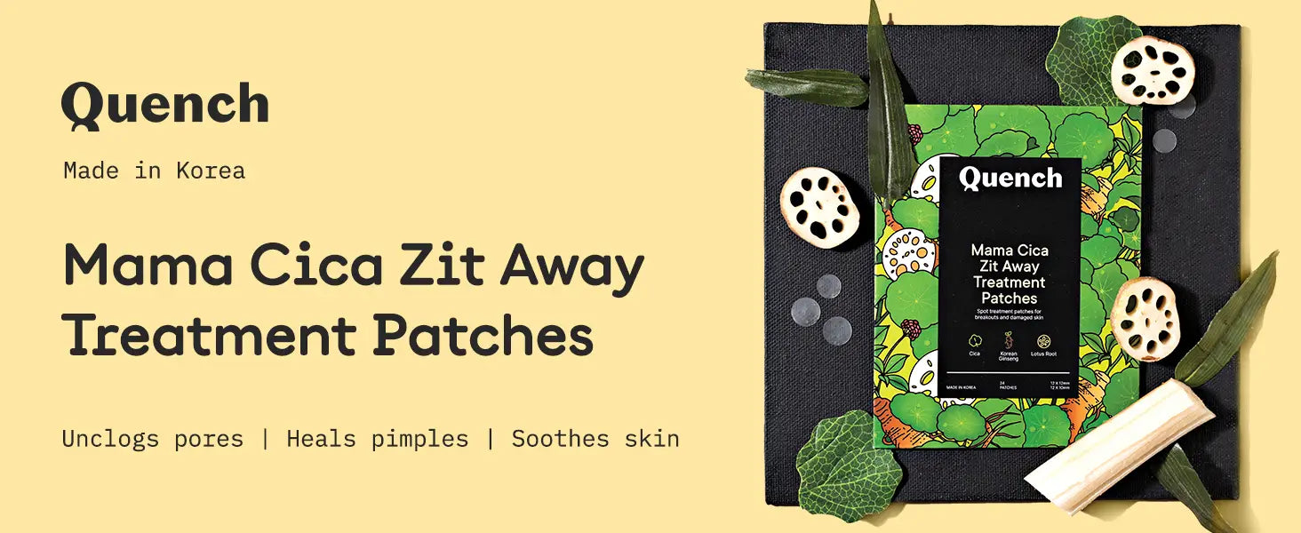 Quench 24 Hydrocolloid Acne Pimple Patches with Salicylic