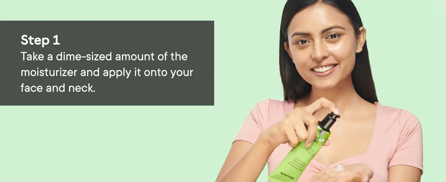 Quench Botanics Anti-Shine Moisturizer with Matcha Green