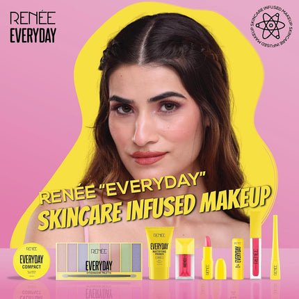 RENÉE Everyday Eyeliner in hand demonstrating its smudge-proof and water resistant eyeliner benefits for long-lasting wear.