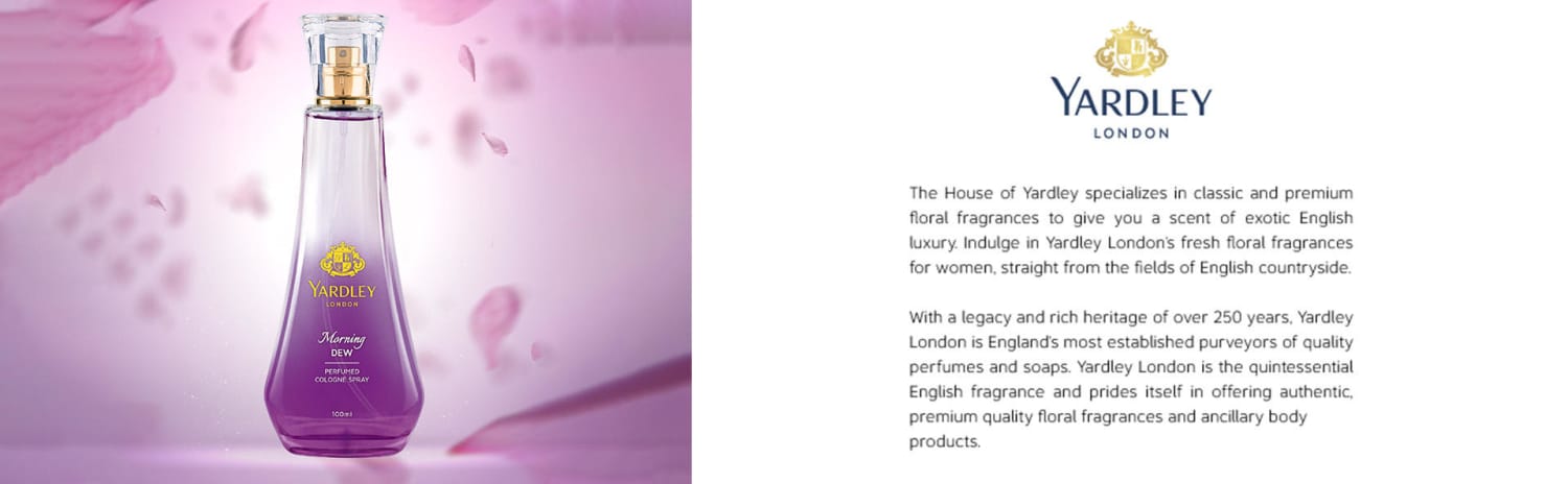 Yardley Morning Dew Perfume 100ml