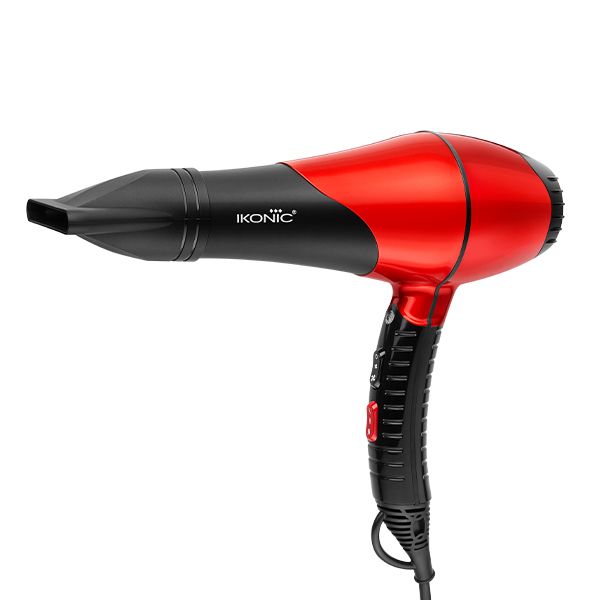 IKONIC Hair Dryer 2200 (Red & Black)